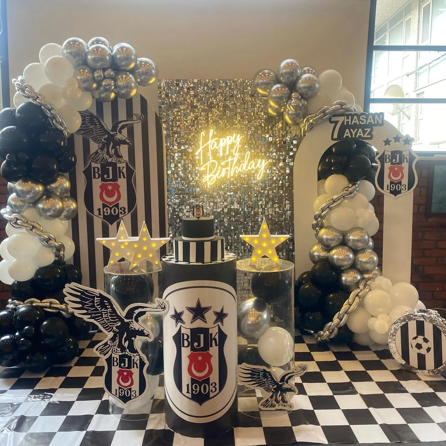 Beşiktaş Doğum Günü Konsepti kurulum görseli 1