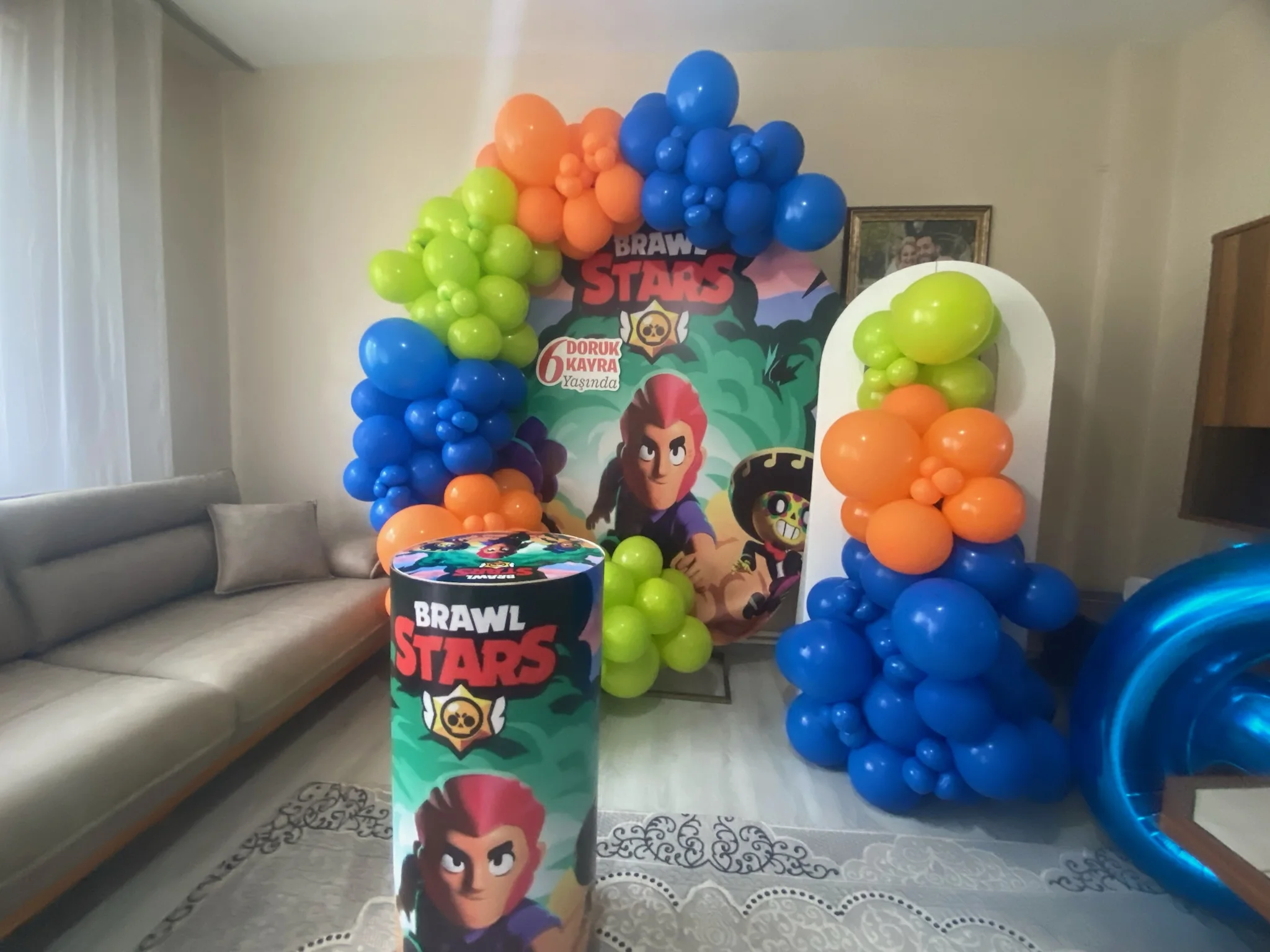 Brawl Stars Doğum Günü Konsepti kurulum görseli 2