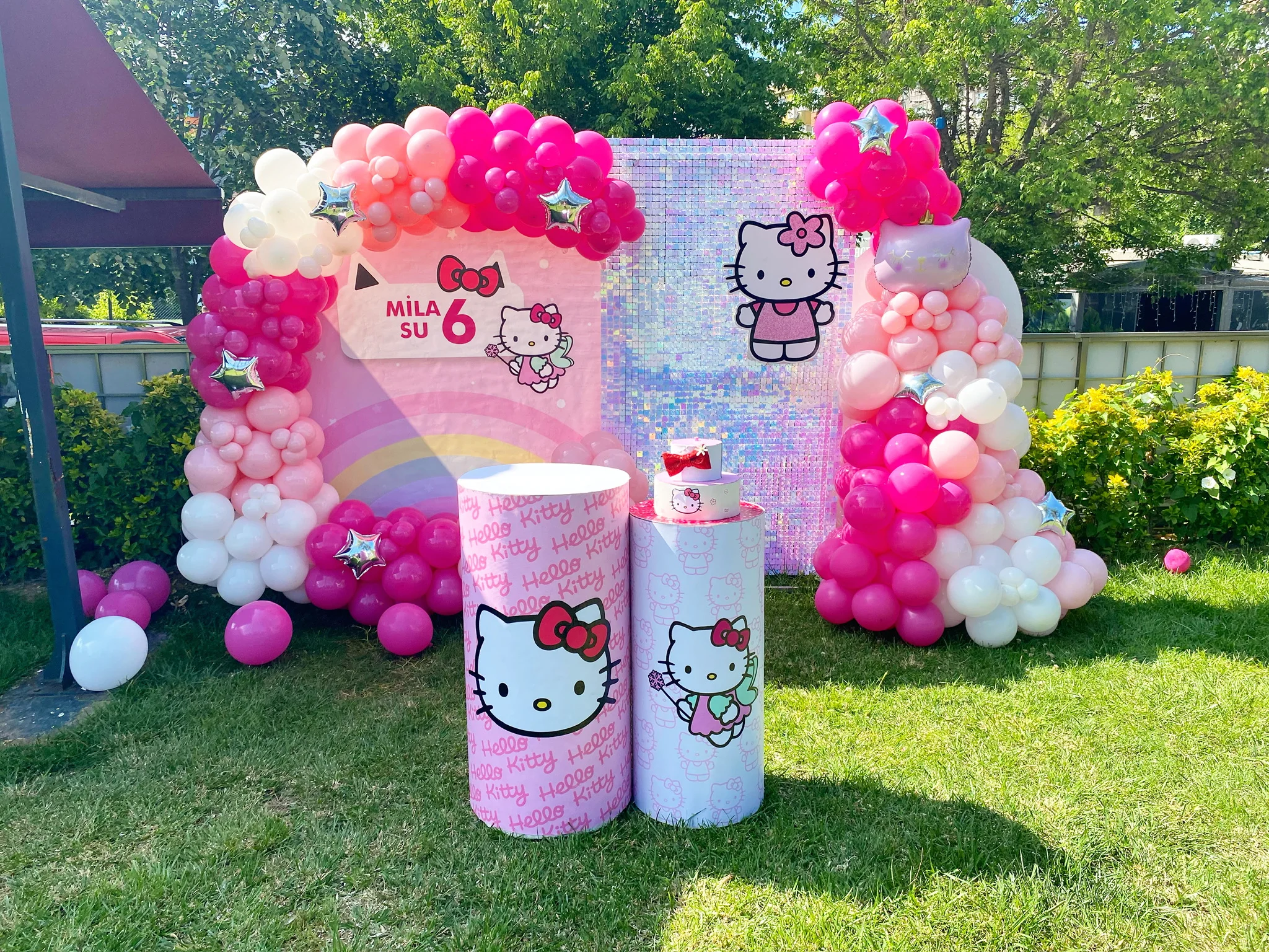 Hello Kitty Doğum Günü Konsepti kurulum görseli 2